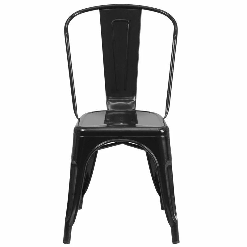 Coupon ???? Pemberly Row Metal Stackable Dining Chair In Black ???? 2 Coupon ???? Pemberly Row Metal Stackable Dining Chair In Black ???? - Image 2