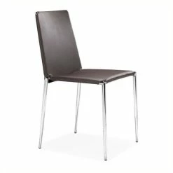Best Pirce ???? Brika Home Stacking Dining Chair In Espresso ????