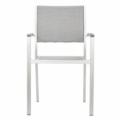 Cheap ???? Brika Home ArmDining Chair In Brushed Aluminum ✔️