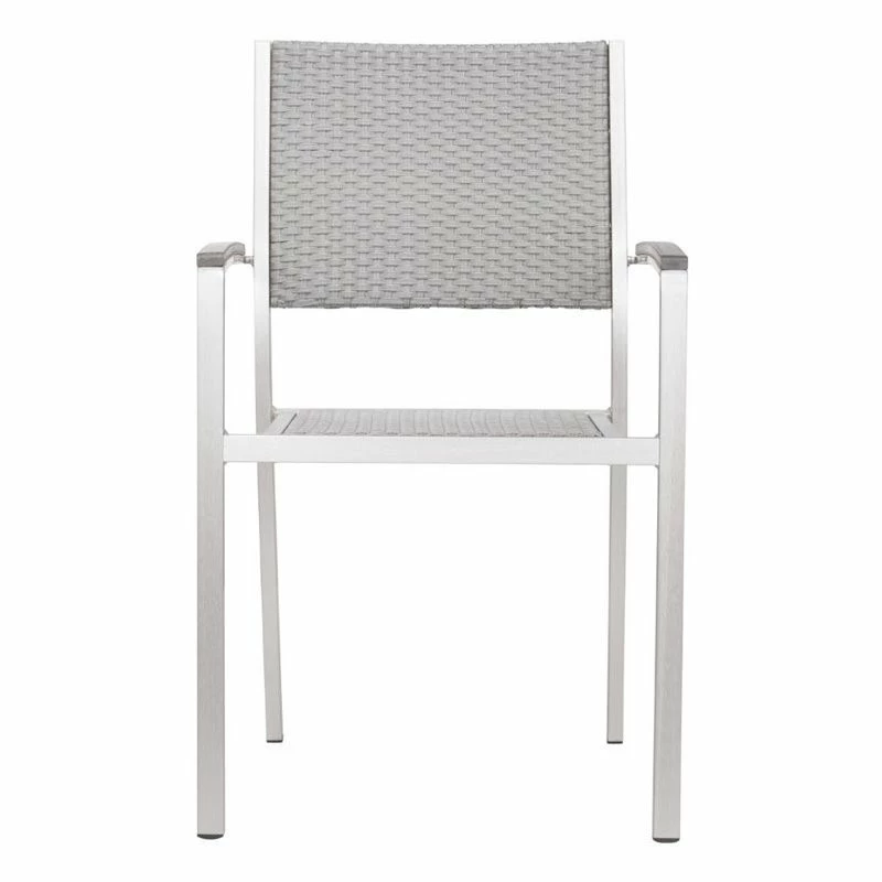 Cheap ???? Brika Home ArmDining Chair In Brushed Aluminum ✔️ 1 Cheap ???? Brika Home ArmDining Chair In Brushed Aluminum ✔️