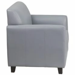 Cheap ???? Flash Furniture Leather Reception Chair In Gray ???? 14 Cheap ???? Flash Furniture Leather Reception Chair In Gray ???? -Flash Furniture Shop 1521136 6 L