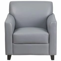 Cheap ???? Flash Furniture Leather Reception Chair In Gray ???? 15 Cheap ???? Flash Furniture Leather Reception Chair In Gray ???? -Flash Furniture Shop 1521136 7 L