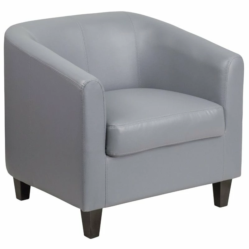 Best deal ⌛ Flash Furniture Leather Reception Chair In Gray ???? 1 Best deal ⌛ Flash Furniture Leather Reception Chair In Gray ????