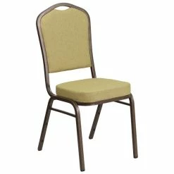 Best Pirce ✨ Flash Furniture Fabric Banquet Chair In Goldvein And Citron Yellow ????