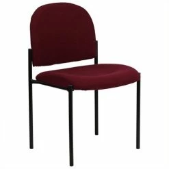 Alternative view of Best reviews of ???? Scranton & Co Side Stacking Chair In Black And Burgundy ????