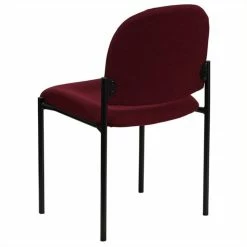 Best reviews of ???? Scranton & Co Side Stacking Chair In Black And Burgundy ???? -Flash Furniture Shop 1567548 3 L