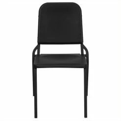 Buy ⌛ Scranton & Co Stacking Chair In Black ????