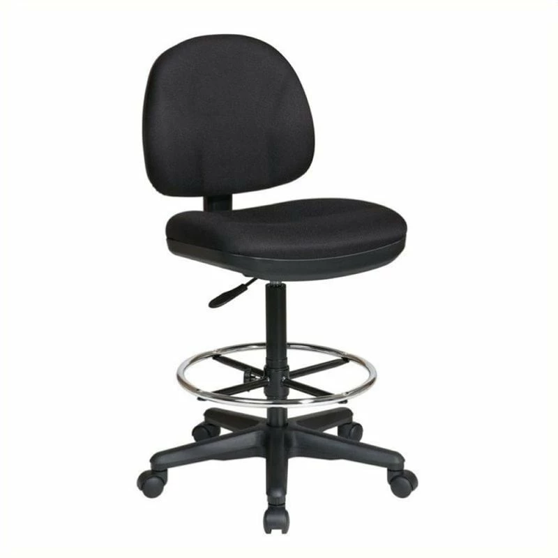 Best deal ❤️ Scranton & Co Adjustable Drafting Chair With Stool Kit In Black ???? 1 Best deal ❤️ Scranton & Co Adjustable Drafting Chair With Stool Kit In Black ????