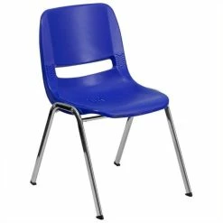 Alternative view of Best deal ???? Scranton & Co Multi-purpose Stacking Chair In Blue ✨
