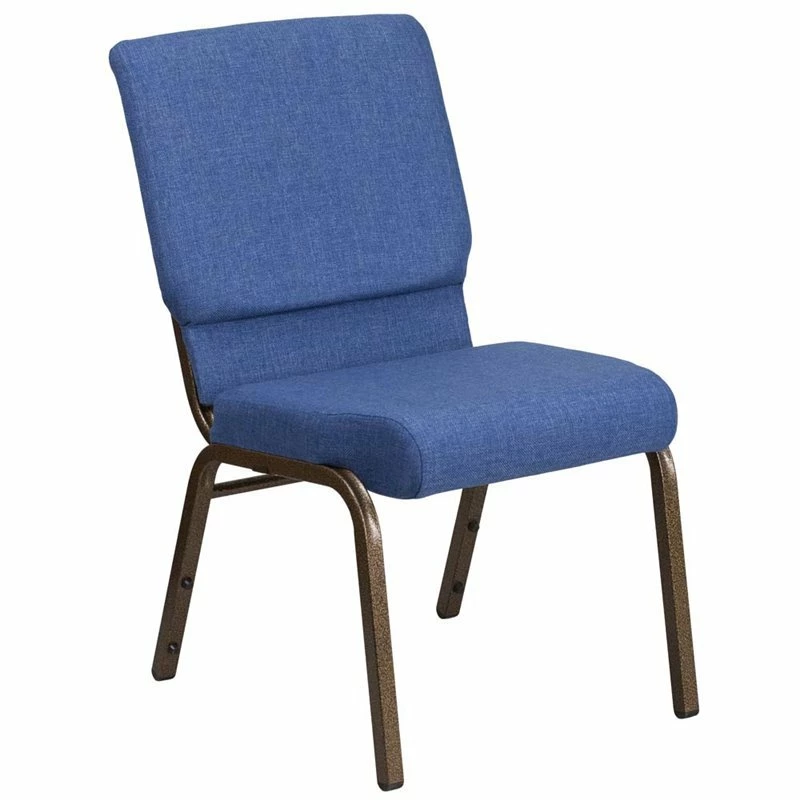 Best Pirce ???? Flash Furniture Hercules Fabric Church Chair In Blue And Goldvein ???? 1 Best Pirce ???? Flash Furniture Hercules Fabric Church Chair In Blue And Goldvein ????