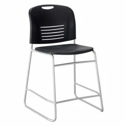 Flash Sale ???? Safco 25" Counter Drafting Chair In Black And Silver ????