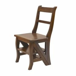 Alternative view of Wholesale ⌛ Carolina Classics Franklin Folding Ladder Chair ????