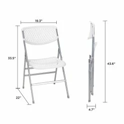 Top 10 ???? COSCO Commercial Resin Mesh Folding Chair In White (4-Pack) ???? 8 Top 10 ???? COSCO Commercial Resin Mesh Folding Chair In White (4-Pack) ???? -Flash Furniture Shop 1662097 2 L