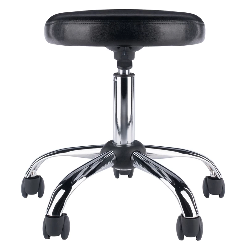Coupon ???? Winsome Clark Faux Leather Adjustable Swivel Drafting Stool In Black ???? 9 Coupon ???? Winsome Clark Faux Leather Adjustable Swivel Drafting Stool In Black ???? - Image 9