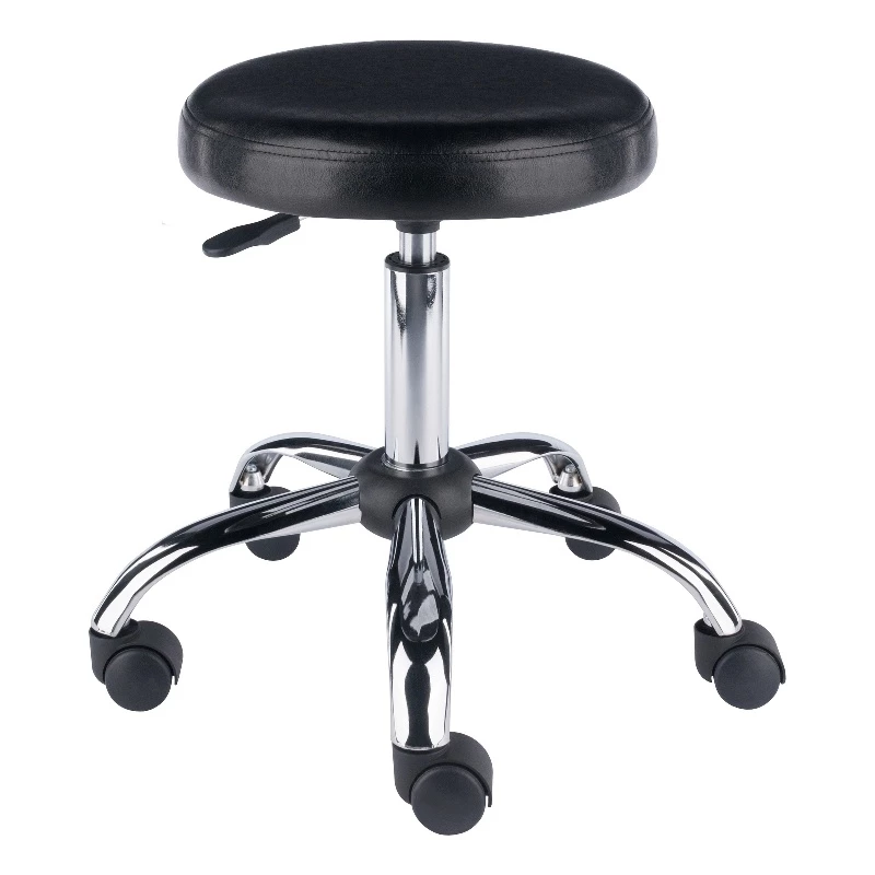 Coupon ???? Winsome Clark Faux Leather Adjustable Swivel Drafting Stool In Black ???? 1 Coupon ???? Winsome Clark Faux Leather Adjustable Swivel Drafting Stool In Black ????