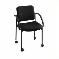 Best Sale ???? Scranton & Co Mobile Stacking Chair In Black (Set Of 2) ????