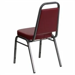 Best deal ⭐ Bowery Hill Banquet Stacking Chair In Silver And Burgundy ???? 7 Best deal ⭐ Bowery Hill Banquet Stacking Chair In Silver And Burgundy ???? -Flash Furniture Shop 1816169 3 L