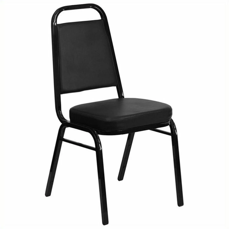 Best Pirce ???? Bowery Hill Banquet Stacking Chair In In Black ???? 1 Best Pirce ???? Bowery Hill Banquet Stacking Chair In In Black ????