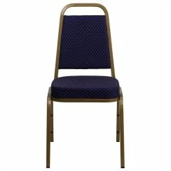 Alternative view of Promo ???? Bowery Hill Stacking Banquet Stacking Chair In Blue ????