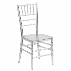 Best Pirce ???? Bowery Hill Stacking Chiavari Dining Chair In Crystal Ice ⭐