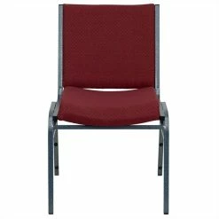 Alternative view of Best Pirce ❤️ Bowery Hill Upholstered Stacking Chair In Burgundy ????