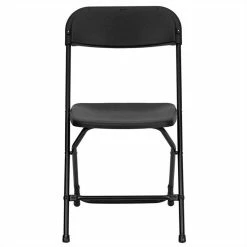 Alternative view of Promo ???? Bowery Hill Premium Plastic Folding Chair In Black ????
