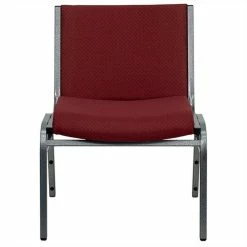 Alternative view of Best Pirce ???? Bowery Hill Extra Wide Stacking Chair In Burgundy ????