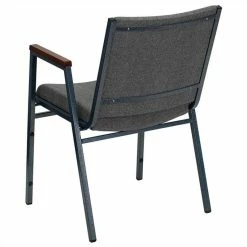 Brand new ???? Bowery Hill Upholstered Stacking Chair In Gray ???? 5 Brand new ???? Bowery Hill Upholstered Stacking Chair In Gray ???? -Flash Furniture Shop 1816827 2 L