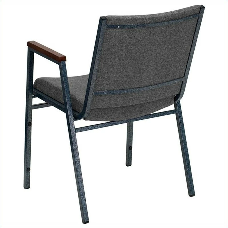 Brand new ???? Bowery Hill Upholstered Stacking Chair In Gray ???? 3 Brand new ???? Bowery Hill Upholstered Stacking Chair In Gray ???? - Image 3