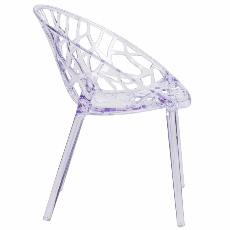 Wholesale ???? Bowery Hill Transparent Stacking Side Dining Chair ???? 2 Wholesale ???? Bowery Hill Transparent Stacking Side Dining Chair ???? - Image 2