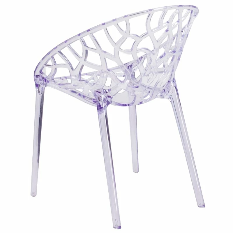Wholesale ???? Bowery Hill Transparent Stacking Side Dining Chair ???? 3 Wholesale ???? Bowery Hill Transparent Stacking Side Dining Chair ???? - Image 3