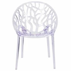 Wholesale ???? Bowery Hill Transparent Stacking Side Dining Chair ???? 7 Wholesale ???? Bowery Hill Transparent Stacking Side Dining Chair ???? -Flash Furniture Shop 1817095 3 L