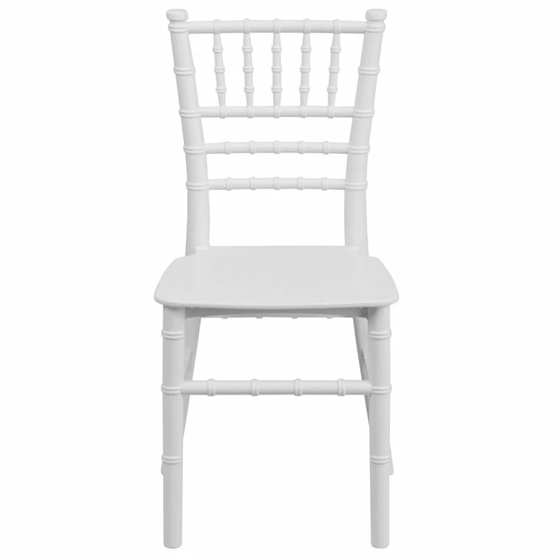 Flash Sale ???? Bowery Hill Kids Resin Chiavari Chair In White ⌛ 4 Flash Sale ???? Bowery Hill Kids Resin Chiavari Chair In White ⌛ - Image 4