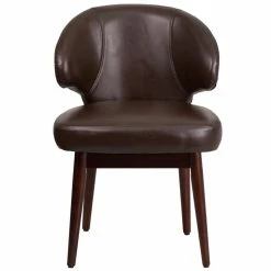 Best reviews of ???? Scranton & Co Leather Lounge Chair In Brown And Walnut ???? 7 Best reviews of ???? Scranton & Co Leather Lounge Chair In Brown And Walnut ???? -Flash Furniture Shop 1825506 3 L