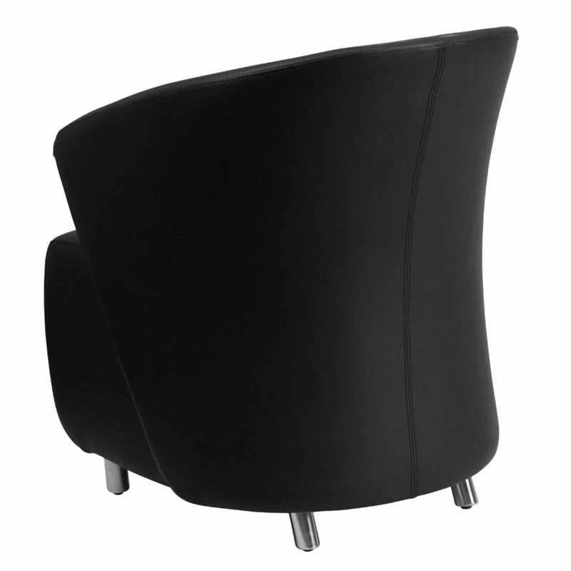 Cheapest ❤️ Scranton & Co Leather Reception Chair In Black ???? 3 Cheapest ❤️ Scranton & Co Leather Reception Chair In Black ???? - Image 3