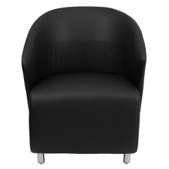 Cheapest ❤️ Scranton & Co Leather Reception Chair In Black ???? 7 Cheapest ❤️ Scranton & Co Leather Reception Chair In Black ???? -Flash Furniture Shop 1825593 3 L