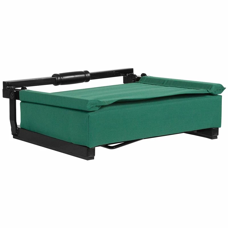 Discount ???? Flash Furniture Grandstand Comfort Seat In Aluminum Frame - Hunter Green ???? 2 Discount ???? Flash Furniture Grandstand Comfort Seat In Aluminum Frame - Hunter Green ???? - Image 2