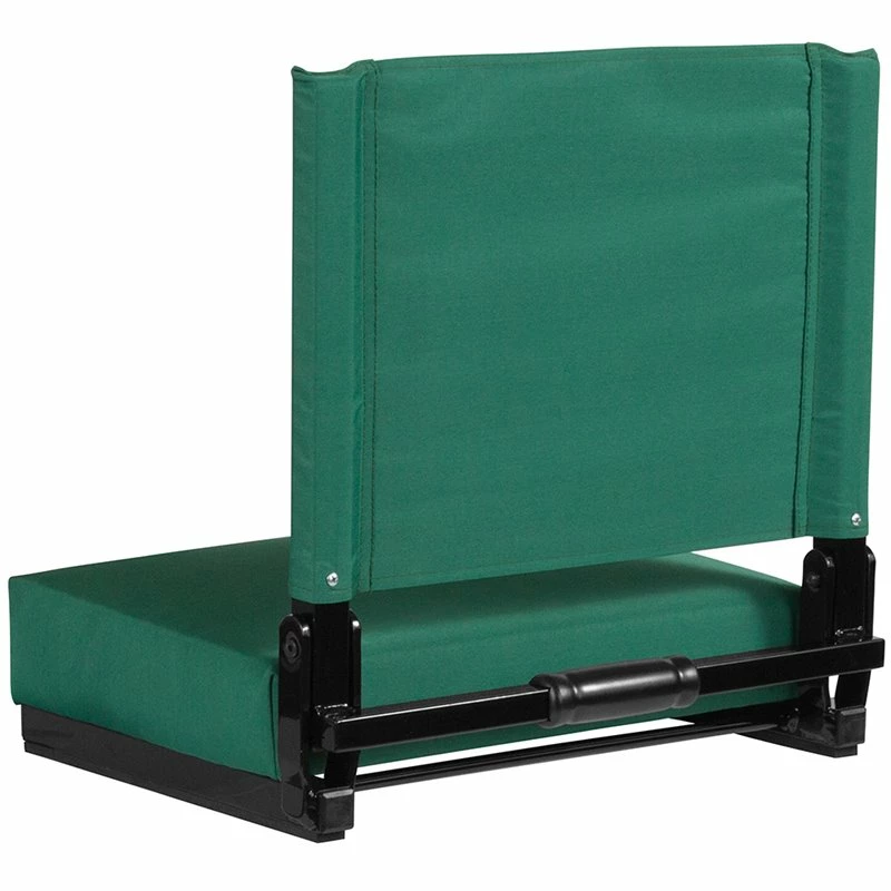 Discount ???? Flash Furniture Grandstand Comfort Seat In Aluminum Frame - Hunter Green ???? 5 Discount ???? Flash Furniture Grandstand Comfort Seat In Aluminum Frame - Hunter Green ???? - Image 5