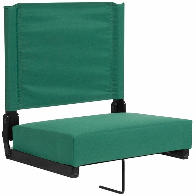 Discount ???? Flash Furniture Grandstand Comfort Seat In Aluminum Frame - Hunter Green ???? 1 Discount ???? Flash Furniture Grandstand Comfort Seat In Aluminum Frame - Hunter Green ????