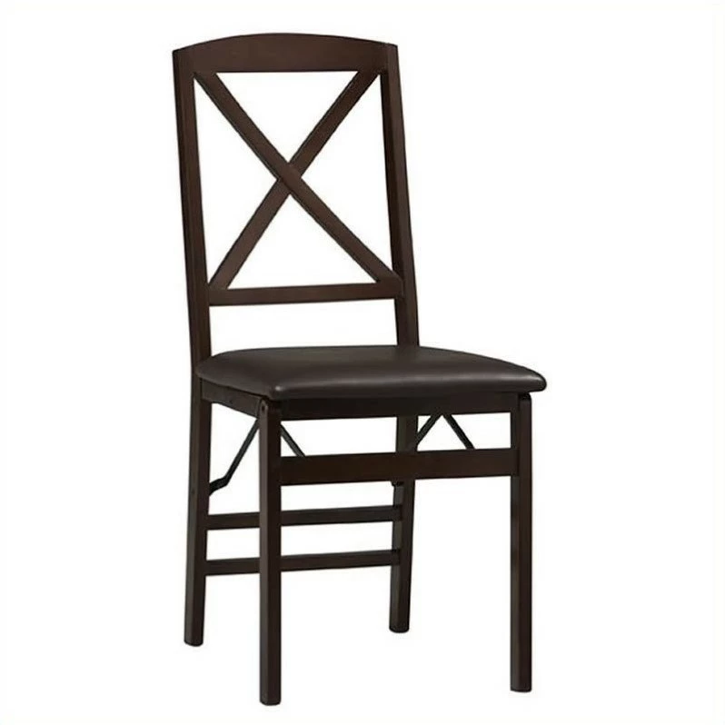 Buy ???? Riverbay Furniture 18" X Back Dining Chair In Espresso (Set Of 2) ???? 1 Buy ???? Riverbay Furniture 18" X Back Dining Chair In Espresso (Set Of 2) ????