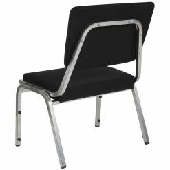 New ???? Flash Furniture Hercules Bariatric Reception Chair In Black And Silver ⭐ 7 New ???? Flash Furniture Hercules Bariatric Reception Chair In Black And Silver ⭐ -Flash Furniture Shop 1878472 3 L