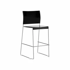 Buy ???? Safco Products Currant Bistro Height Stacking Chairs 4273 Two Chairs ????