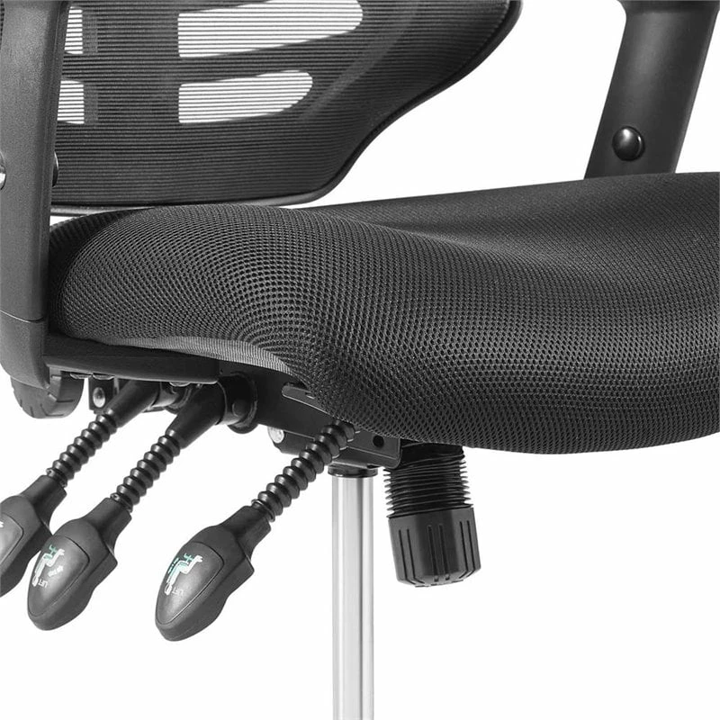 Cheap ???? Modway Calibrate Mesh Adjustable Swivel Drafting Stool In Black ⌛ 3 Cheap ???? Modway Calibrate Mesh Adjustable Swivel Drafting Stool In Black ⌛ - Image 3