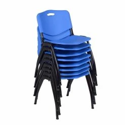 Top 10 ???? Regency 'M' Stack Chair (8 Pack)- Blue ????