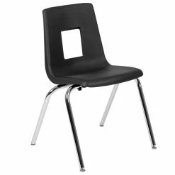 Best deal ???? Flash Furniture 18In. Student Stack Chair In Black ❤️