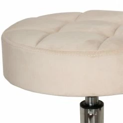 Best Pirce ❤️ Hillsdale Furniture Nora Tufted Adjustable Backless Metal Vanity Stool In Cream ???? 15 Best Pirce ❤️ Hillsdale Furniture Nora Tufted Adjustable Backless Metal Vanity Stool In Cream ???? -Flash Furniture Shop 1987218 6 L