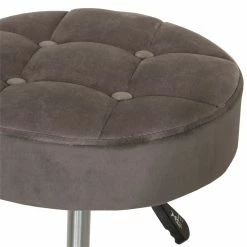 Buy ???? Hillsdale Furniture Nora Tufted Adjustable Backless Metal Vanity Stool In Gray ???? 15 Buy ???? Hillsdale Furniture Nora Tufted Adjustable Backless Metal Vanity Stool In Gray ???? -Flash Furniture Shop 1987219 6 L