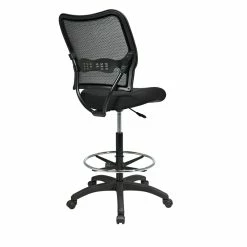 Top 10 ???? Office Star Deluxe Black Air Grid Series Air Grid Back & Mesh Fabric Seat Drafting Chair ???? 7 Top 10 ???? Office Star Deluxe Black Air Grid Series Air Grid Back & Mesh Fabric Seat Drafting Chair ???? -Flash Furniture Shop 208033 2 L