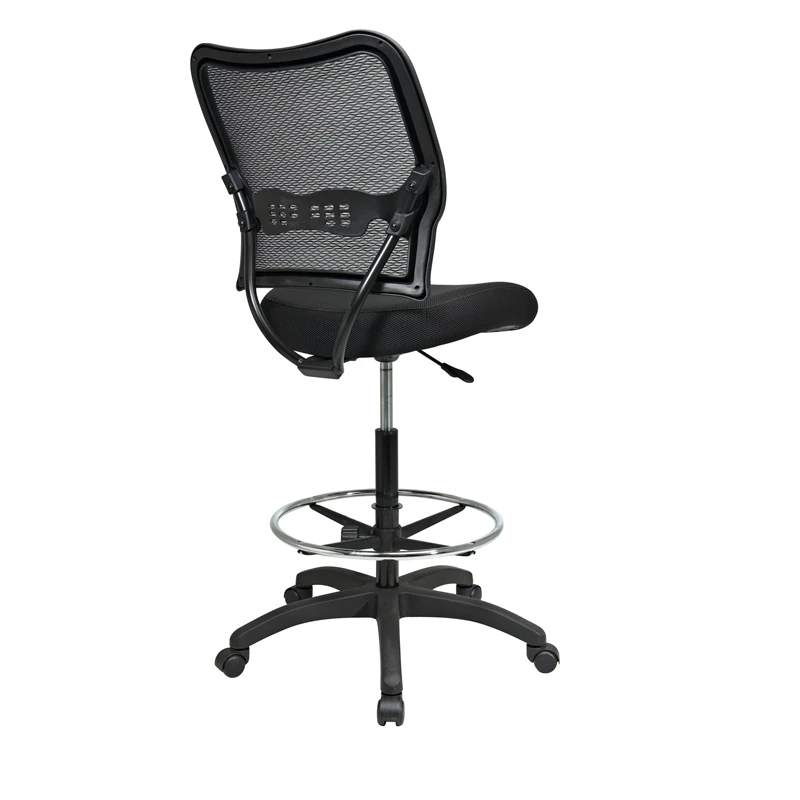 Top 10 ???? Office Star Deluxe Black Air Grid Series Air Grid Back & Mesh Fabric Seat Drafting Chair ???? 3 Top 10 ???? Office Star Deluxe Black Air Grid Series Air Grid Back & Mesh Fabric Seat Drafting Chair ???? - Image 3