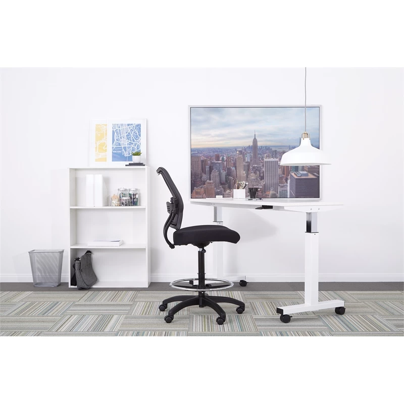 Top 10 ???? Office Star Deluxe Black Air Grid Series Air Grid Back & Mesh Fabric Seat Drafting Chair ???? 4 Top 10 ???? Office Star Deluxe Black Air Grid Series Air Grid Back & Mesh Fabric Seat Drafting Chair ???? - Image 4